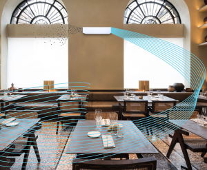 Abbildung Luftentkeimung in Restaurants und Gaststätten